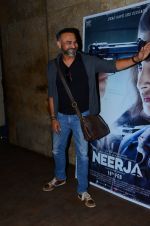 Abhinay Deo at Neerja Screening in Mumbai on 15th Feb 2016